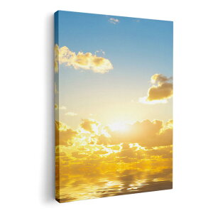 アートパネル 絵 絵画 飾り 選べるサイズ 210×148 mm A5 モダン 玄関 写真 フォト インテリア おしゃれ 006327 写真 海 空 夕日