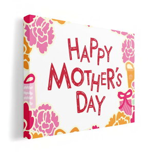 アートパネル 絵 絵画 飾り 選べるサイズ 210×148 mm A5 モダン 玄関 写真 フォト インテリア おしゃれ 013203 母の日 カーネーション 花