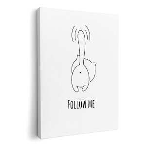 アートパネル 絵 絵画 飾り 選べるサイズ 210×148 mm A5 モダン 玄関 写真 フォト インテリア おしゃれ 016227 猫 イラスト おしり