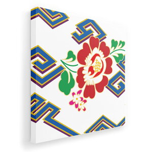 アートパネル 絵 絵画 飾り 選べるサイズ 333×333mm 正方 スクエア モダン 玄関 写真 フォト インテリア おしゃれ 003881 和風 和柄 花