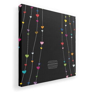 �A�[�g�p�l�� �G �G�� ���� �I�ׂ�T�C�Y 333×333mm ���� �X�N�G�A ���_�� ���� �ʐ^ �t�H�g �C���e���A ������� 007236 �n�[�g�@���@�u���b�N