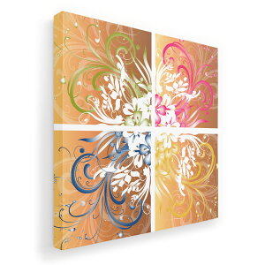 �A�[�g�p�l�� �G �G�� ���� �I�ׂ�T�C�Y 333×333mm ���� �X�N�G�A ���_�� ���� �ʐ^ �t�H�g �C���e���A ������� 007537 �ԁ@�t�����[�@�J���t��