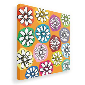 �A�[�g�p�l�� �G �G�� ���� �I�ׂ�T�C�Y 455×455mm ���� �X�N�G�A ���_�� ���� �ʐ^ �t�H�g �C���e���A ������� 007583 �ԁ@�t�����[�@�J���t���@�I�����W