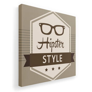 アートパネル 絵 絵画 飾り 選べるサイズ 333×333mm 正方 スクエア モダン 玄関 写真 フォト インテリア おしゃれ 010785 めがね ファッション 英語