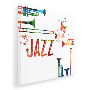�A�[�g�p�l�� �G �G�� ���� �I�ׂ�T�C�Y 333×333mm ���� �X�N�G�A ���_�� ���� �ʐ^ �t�H�g �C���e���A ������� 015805 JAZZ�@�g�����y�b�g�@�J���t���@���y