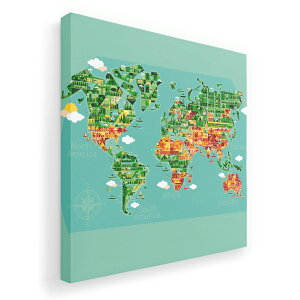 A[gpl G G  IׂTCY 333×333mm  XNGA _  ʐ^ tHg CeA  016030 En}@wordmap@Jt