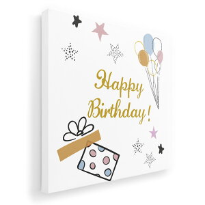 A[gpl G G  IׂTCY 455×455mm  XNGA _  ʐ^ tHg CeA  017795 Happy Birthday@D@