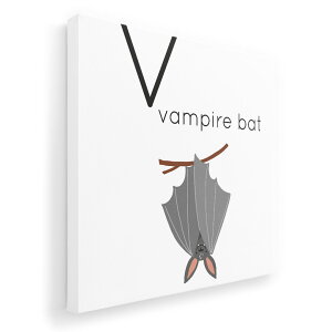 �A�[�g�p�l�� �G �G�� ���� �I�ׂ�T�C�Y 455×455mm ���� �X�N�G�A ���_�� ���� �ʐ^ �t�H�g �C���e���A ������� 019955 V vampire bat