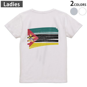 T�V���c ���f�B�[�X �o�b�N�v�����g ���� �z���C�g �O���[ �f�U�C�� M L�e�B�[�V���c T shirt 018515 mozambique ���U���r�[�N