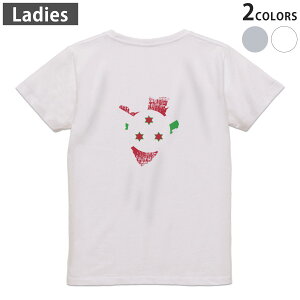 T�V���c ���f�B�[�X �o�b�N�v�����g ���� �z���C�g �O���[ �f�U�C�� M L�e�B�[�V���c T shirt 018787 burundi �u�����W