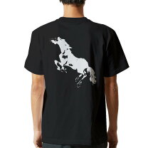 楽天市場】プリントtシャツ 馬の通販