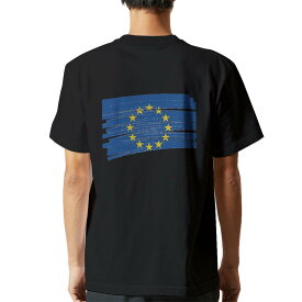 tシャツ メンズ 半袖 バックプリント ブラック デザイン XS S M L XL 2XL ティーシャツ T shirt 018445 europe ヨーロッパ