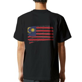 tシャツ メンズ 半袖 バックプリント ブラック デザイン XS S M L XL 2XL ティーシャツ T shirt 018501 malaysia マレーシア