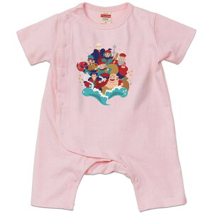 Iׂ6J[ p[X Jo[I[ Ԃ  fUC 70cm 80cm@rompers xr[ V LbY 70TCY 80TCY Mtg }^jeB Dw oYj v}} eB[Vc T shirt 012899 