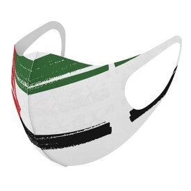 2枚セット デザインマスク 洗えるマスク おしゃれ 人気 ファッション ポリエステル 布マスク 洗って 繰り返し 大人用 子供用 普通 メンズ レディース 男性 女性 こども ジュニア キッズ 幼児 未就学児 018377 国旗 al-ahwaz アルアフワーズ