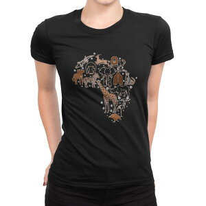 t�V���c ���f�B�[�X ���� �u���b�N �� �f�U�C�� M L T�V���c �e�B�[�V���c T shirt 016062 �����@�A�t���J�@���@�����