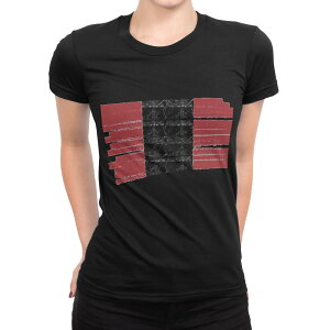 t�V���c ���f�B�[�X ���� �u���b�N �� �f�U�C�� M L T�V���c �e�B�[�V���c T shirt 018536 peru �y���[