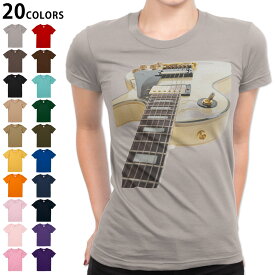 選べる20カラー tシャツ レディース 半袖 デザイン S M L Tシャツ ティーシャツ T shirt 001007 写真・風景 ギター