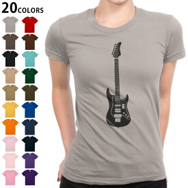 選べる20カラー tシャツ レディース 半袖 デザイン S M L Tシャツ ティーシャツ T shirt 009200 ギター　音楽　ミュージック