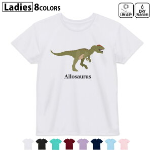 hCTVc z  DRY Iׂ8J[ tVc fB[X X|[c  UV΍ fUC M L TVc eB[Vc T shirt019764  allosaurus ATEX