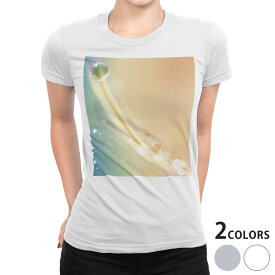 tシャツ レディース 半袖 白地 デザイン S M L XL Tシャツ ティーシャツ T shirt 002174 クール シンプル　しゃぼん玉
