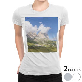 tシャツ レディース 半袖 白地 デザイン S M L XL Tシャツ ティーシャツ T shirt 003260 その他 クール 写真・風景 外国　写真　景色　風景