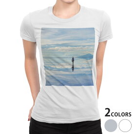 tシャツ レディース 半袖 白地 デザイン S M L XL Tシャツ ティーシャツ T shirt 003298 クール その他 写真・風景 写真　風景　景色