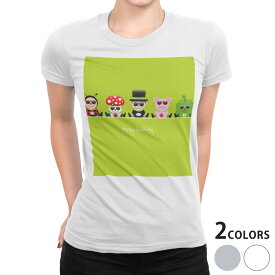 楽天市場 緑 柄キャラクター Tシャツ カットソー トップス レディースファッションの通販