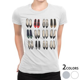tシャツ レディース 半袖 白地 デザイン S M L XL Tシャツ ティーシャツ T shirt 010360 おしゃれ　ファッション　靴