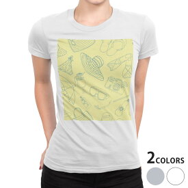 tシャツ レディース 半袖 白地 デザイン S M L XL Tシャツ ティーシャツ T shirt 011318 海　ダイビング　ビーチ