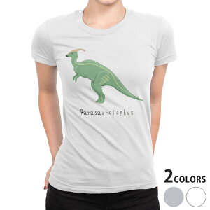 t�V���c ���f�B�[�X ���� ���n �f�U�C�� M L �� �z���C�g �O���[ T�V���c �e�B�[�V���c T shirt 017697 ���� �p���T�E�����t�X�@Parasaurolophus�@����