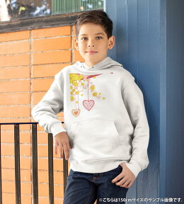 楽天市場 パーカー キッズ ホワイト グレー ブラック デザイン 110 130 150 Parker Hooded Sweatshirt フーディ 白 黒 灰色 子供 男の子 女の子 ハート イラスト シンプル Kabeコレ