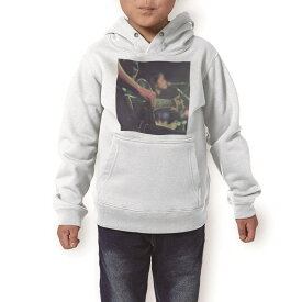 パーカー キッズ ホワイト グレー ブラック デザイン 110 130 150 parker hooded sweatshirt フーディ 白　黒　灰色 子供 男の子 女の子 012493 ギター　マイク　写真