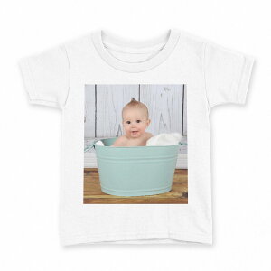 tシャツ キッズ 半袖 白地 デザイン 90 Tシャツ ティーシャツ T shirt 001590 赤ちゃん お風呂