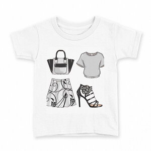 t�V���c �L�b�Y ���� ���n �f�U�C�� 130 �T�C�Y T�V���c �e�B�[�V���c T shirt 010321 �������@�t�@�b�V�����@�m��