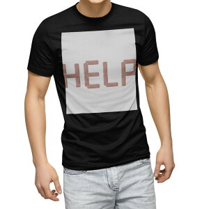 tシャツ メンズ 半袖 ブラック デザイン XS S M L XL 2XL Tシャツ ティーシャツ T shirt 黒 001626 英字 絆創膏