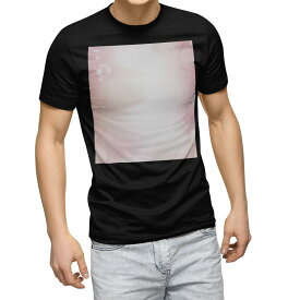 tシャツ メンズ 半袖 ブラック デザイン XS S M L XL 2XL Tシャツ ティーシャツ T shirt　黒 002021 ラグジュアリー ピンク　しゃぼん玉