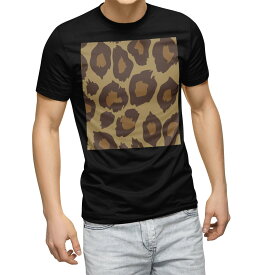 tシャツ メンズ 半袖 ブラック デザイン XS S M L XL 2XL Tシャツ ティーシャツ T shirt　黒 004056 チェック・ボーダー 豹柄　模様