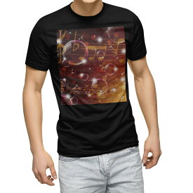 tシャツ メンズ 半袖 ブラック デザイン XS S M L XL 2XL Tシャツ ティーシャツ T shirt　黒 006845 ラグジュアリー 音符　楽譜