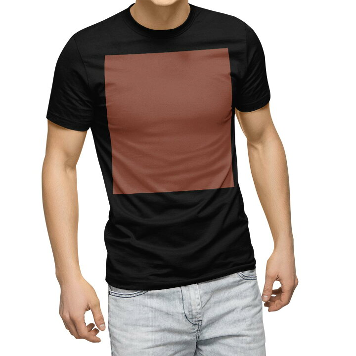 楽天市場 Tシャツ メンズ 半袖 ブラック デザイン Xs S M L Xl 2xl Tシャツ ティーシャツ T Shirt 黒 その他 シンプル 無地 赤茶 Kabeコレ