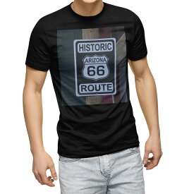 tシャツ メンズ 半袖 ブラック デザイン XS S M L XL 2XL Tシャツ ティーシャツ T shirt　黒 011806 外国　看板　写真