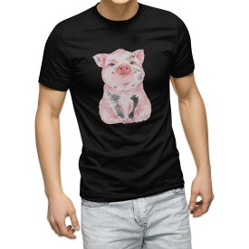 楽天市場 豚 イラスト Tシャツの通販