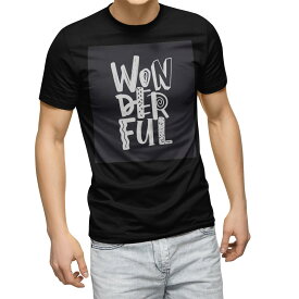 tシャツ メンズ 半袖 ブラック デザイン XS S M L XL 2XL Tシャツ ティーシャツ T shirt　黒 016120 英語　モノクロ