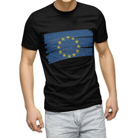 tシャツ メンズ 半袖 ブラック デザイン XS S M L XL 2XL Tシャツ ティーシャツ T shirt 黒 018445 europe ヨーロッパ