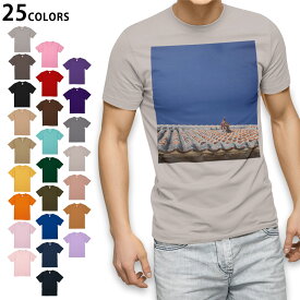 選べる25カラー tシャツ メンズ 半袖 ホワイト グレー デザイン S M L XL 2XL　3XL Tシャツ ティーシャツ T shirt002774 写真・風景 沖縄　シーサー　写真
