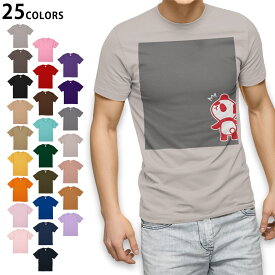 選べる25カラー tシャツ メンズ 半袖 ホワイト グレー デザイン S M L XL 2XL　3XL Tシャツ ティーシャツ T shirt007010 ラブリー ユニーク パンダ　キャラクター
