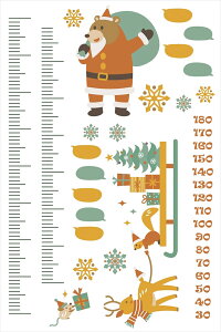 EH[XebJ[ gv LO ڐ NX}X@T^@ 90×60cm V[   ǎ ͂  JbeBOV[g wall sticker G DIY v`tH[