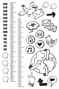 EH[XebJ[ gv LO ڐ q @莆@n 90×60cm V[   ǎ ͂  JbeBOV[g wall sticker G DIY v`tH[