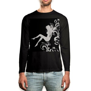 O tVc Y  ubN fUC XS S M L XL 2XL T eB[Vc  black T shirt long sleeve 001060 d@mN