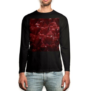 O tVc Y  ubN fUC XS S M L XL 2XL T eB[Vc  black T shirt long sleeve 002851 n[g@